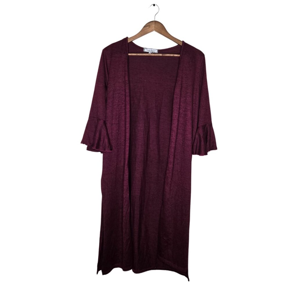 Almost Famous Burgundy Duster